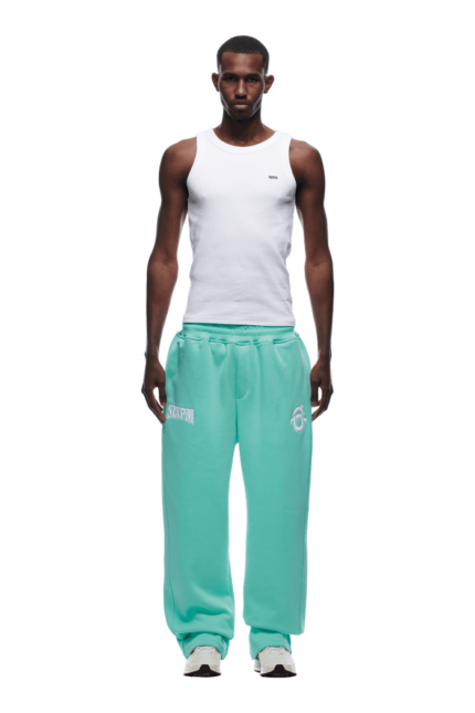 6PM Season ICONS OPEN LEG JOGGER LIGHT MOSS