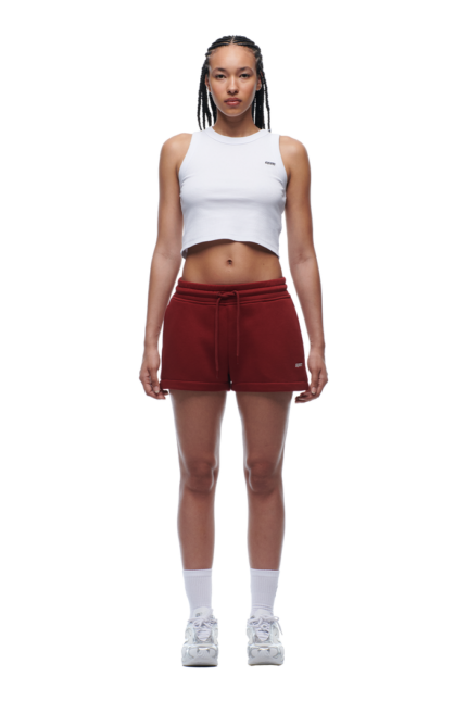 6PM Season WMNS SHORTS WINE RED